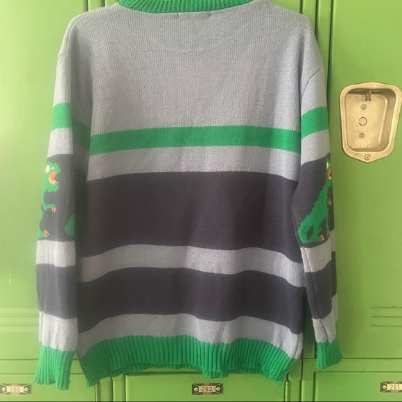 FANTASTIC Daisy Street Dinosaur Meteor Sweater - Picture 6 of 8